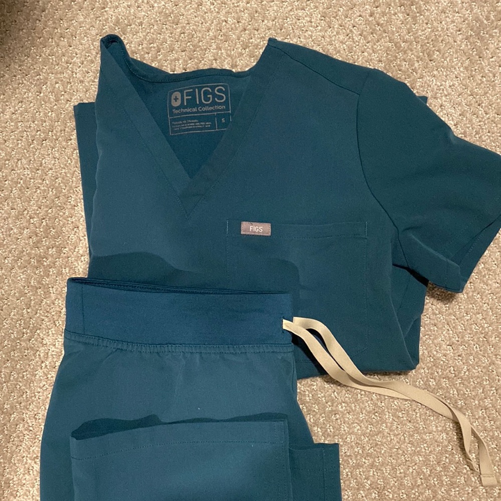 Blue figs set